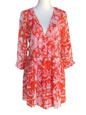 Rory Beca Silk V Neck Dress